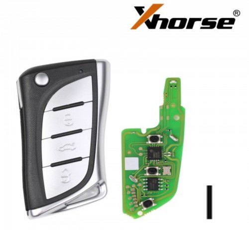 XKLEX0EN Xhorse Lexus type 3 button wire remote key