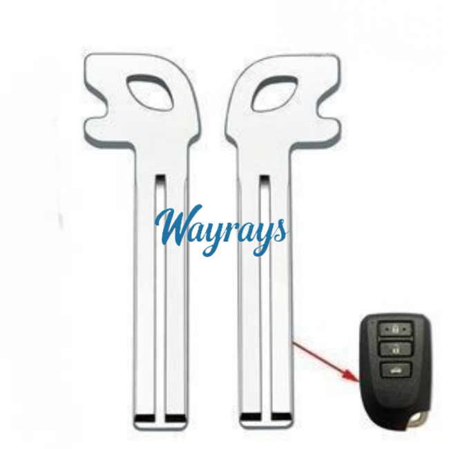 For Toyota emergency key blade