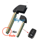For The two side with groove, Toyota emergency key blade