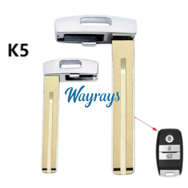 For Kia K5 emergency key blade