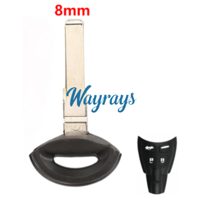 For Saab emergency key blade