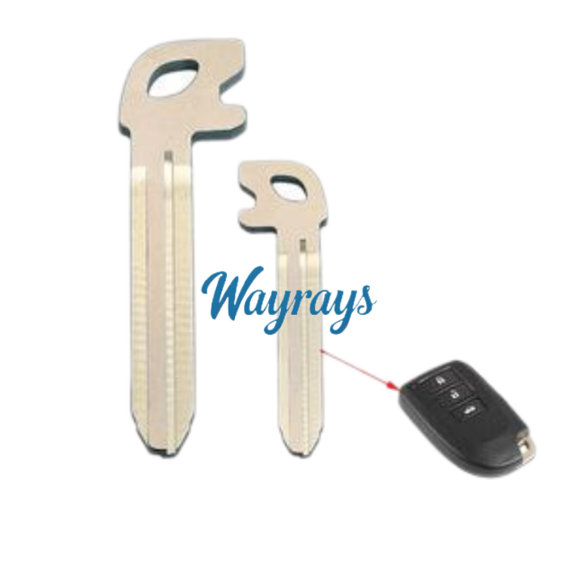 For Toyota emergency key blade