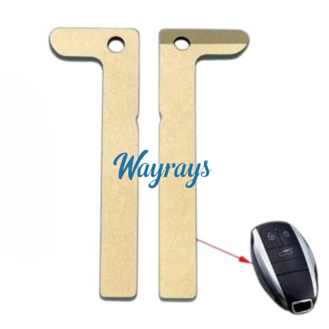 For Bentley GTC GT emergency key blade