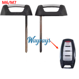 For Great Wall M6 H7 H2S H7 H9 H6 emergency key blade