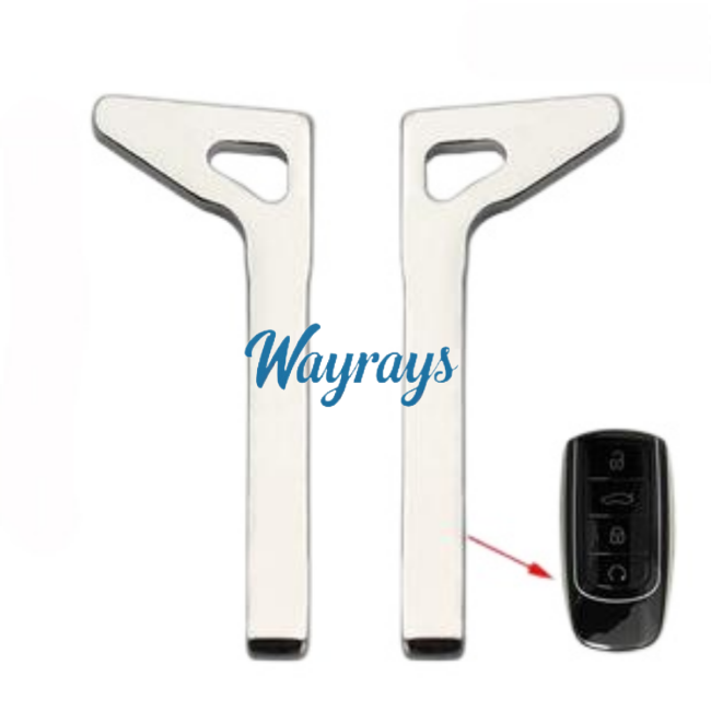 For Chery 7plus 8plus emergency key blade