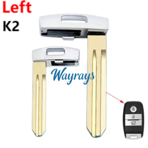For Kia K2 emergency key blade