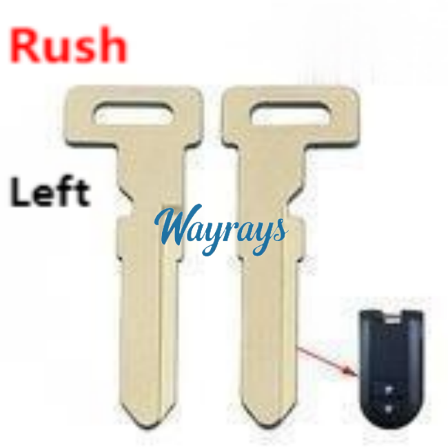 For Toyota emergency key blade
