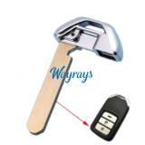 For Honda CRV 9generation emergency key blade
