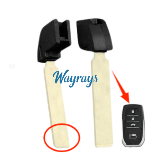 For Toyota emergency key blade