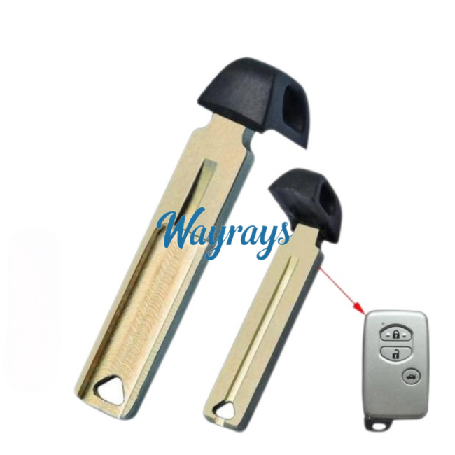 For Toyota emergency key blade