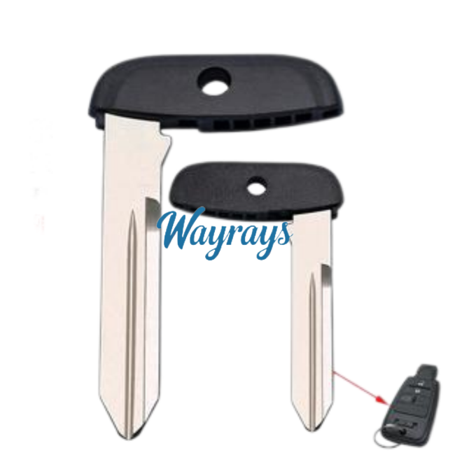 For Fiat emergency key blade