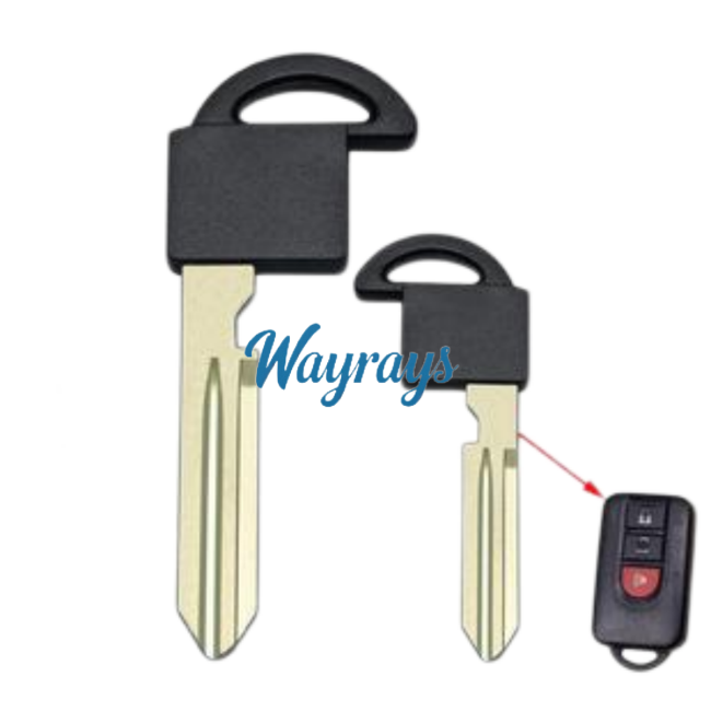 For Nissan emergency key blade