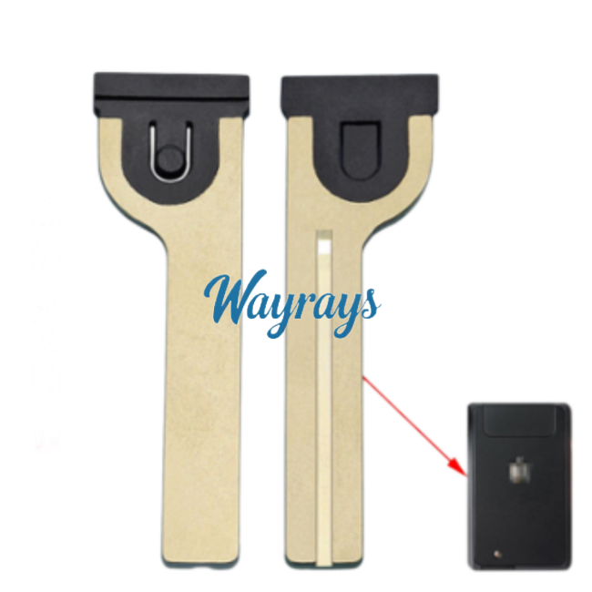 For Toyota emergency key blade