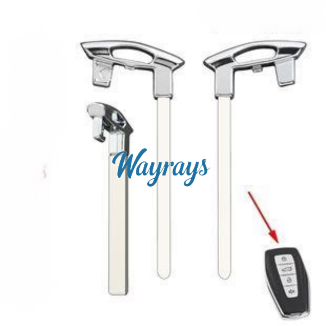 For Geely emergency key blade
