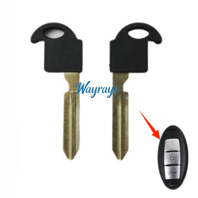 For Nissan emergency key blade
