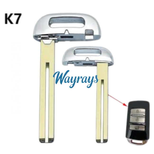 For Kia K7 emergency key blade