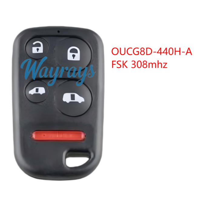 For Honda OUCG8D-440H-A FSK 308mhz 4+1 button remote key