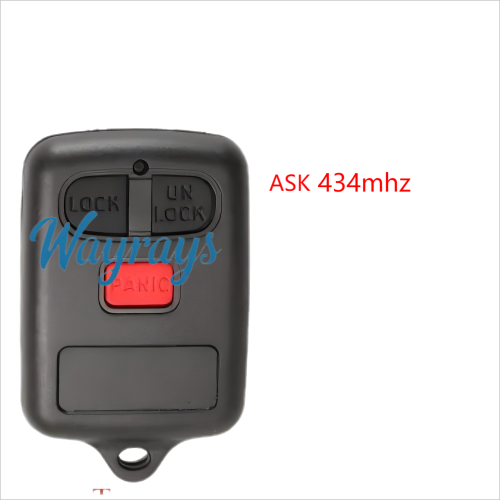 For Toyota ASK 434mhz 2+1 button remote key