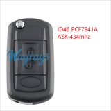 For Landrover Discovery3 ID46 chip PCF7941A with ASK 434mhz 3 button remote key