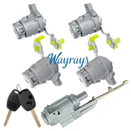 For Honda CRV ignition and 4 door locks with 2 keys 2-button