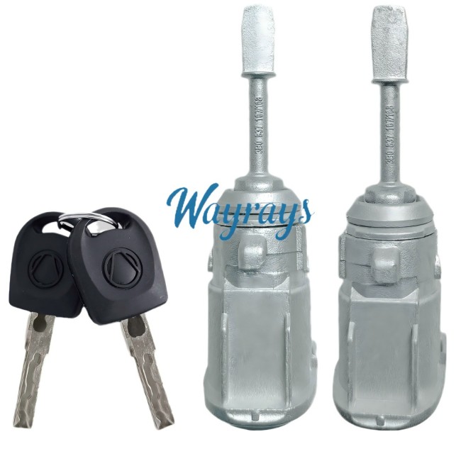 For VW Lavida Passat left and right doors with 2 keys OE:3B0837167 168