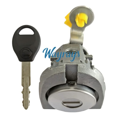 For Nissan new Tiida left front door lock with 1 key