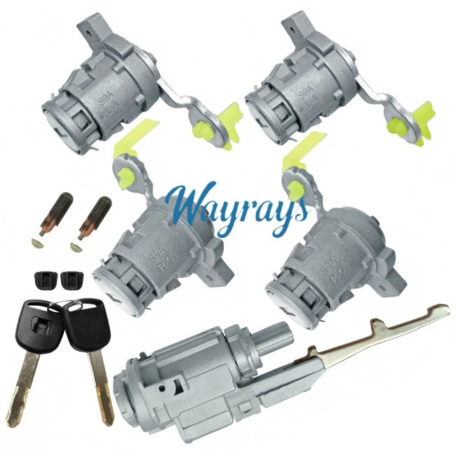 For Honda CRV full set locks with 2 keys with chip