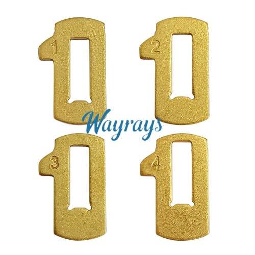 For Buick Excelle lock wafer,1-4 each model 50pcs, total 200pcs