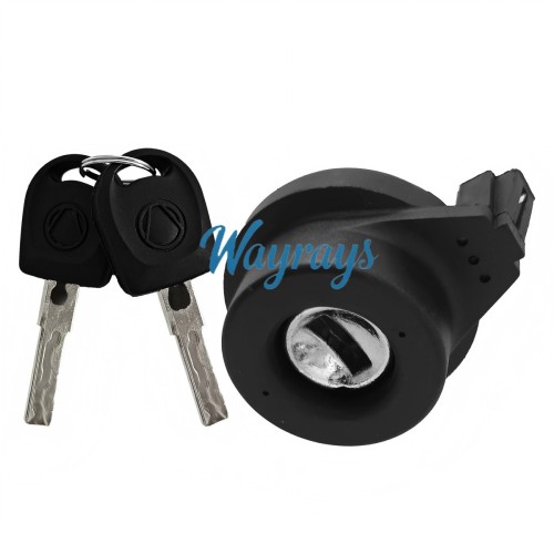 For VW New Santana Jetta Sagitar Skoda ignition lock with 2 keys OE: 8E0905855A