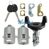For Cadillac/Chevrolet/Buick long plastic full set lock with 4 keys