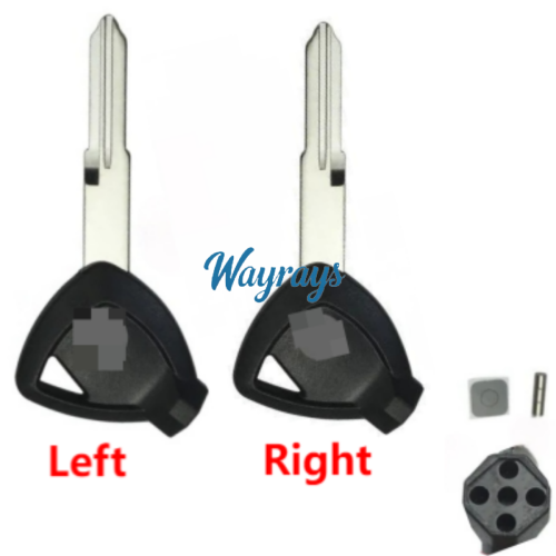 [OEM logo place] For Suzuki motorcycle key shells，please choose the blade