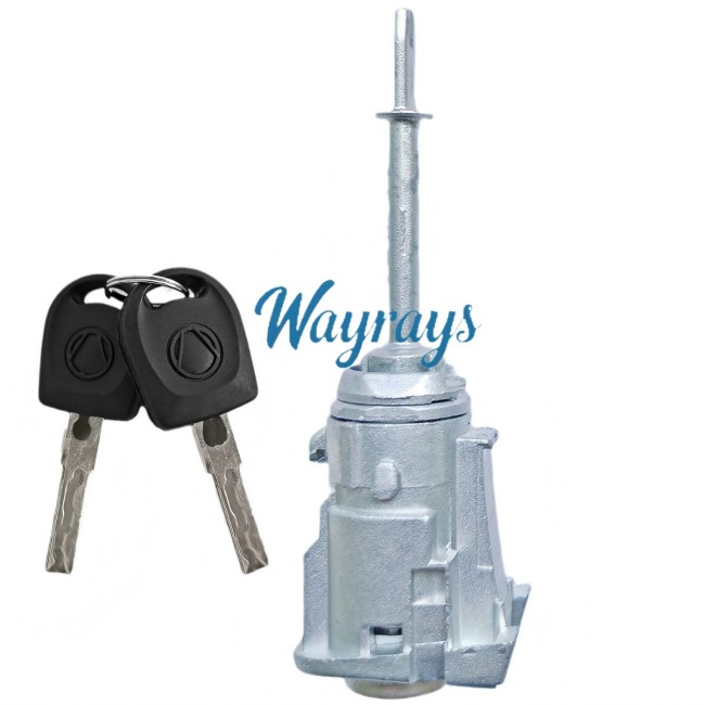 For VW SEAT 6L3 left door lock with 2 keys OE:6L3837167B