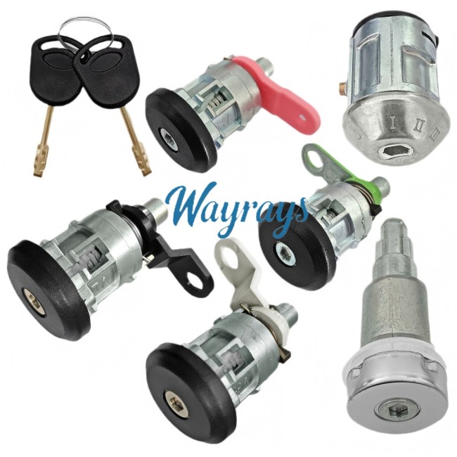 For 1992-2000 Ford Transit full set lock with 2 keys OE:95VBB22050BG