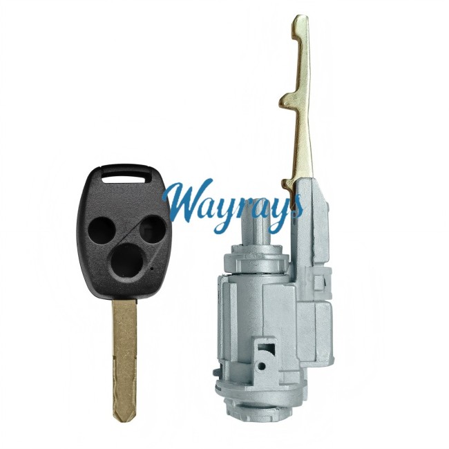For Honda CRV Accord Fit Civic Odyssey ignition lock with 1 key 3-button