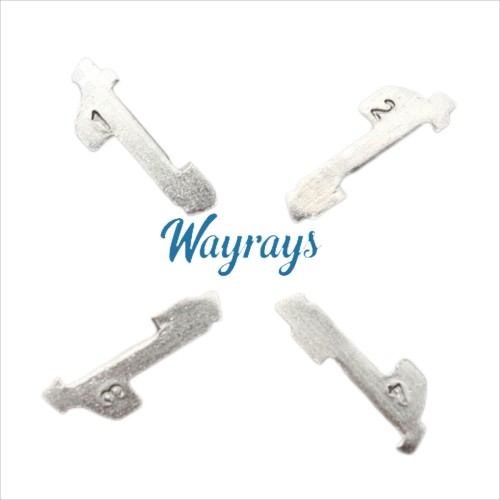 For Subaru internal milling lock wafer,1-4 each model 50pcs, total 200pcs