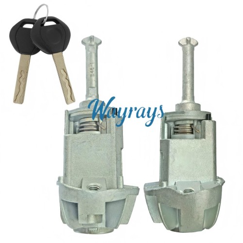 For BMW E46 left and right door lock with 2 keys OE: 51217019975