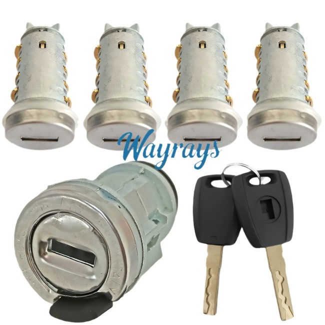 For Fiat short full set lock with 2 keys