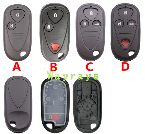For Acura key shell without logo