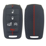 For Chrysler Jeep car key silicone protective cover, if need other colors, please contact customer service