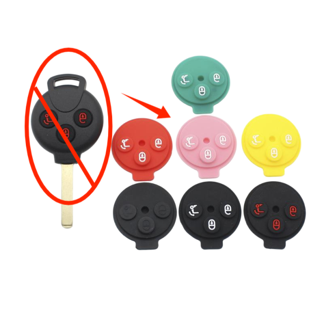 For Mercedes Benz car key silicone protective cover, if need other colors, please contact customer service