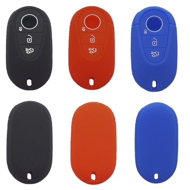 For Mercedes Benz car key silicone protective cover, if need other colors, please contact customer service