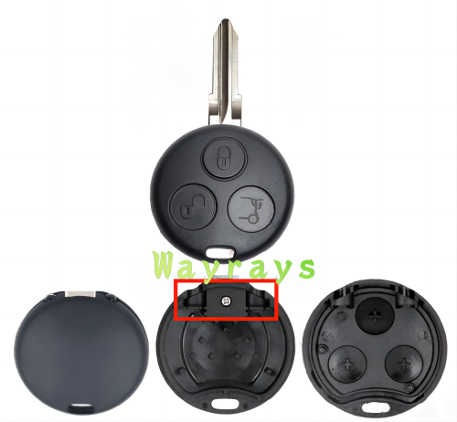 [Special model]For Benz key shell  without logo