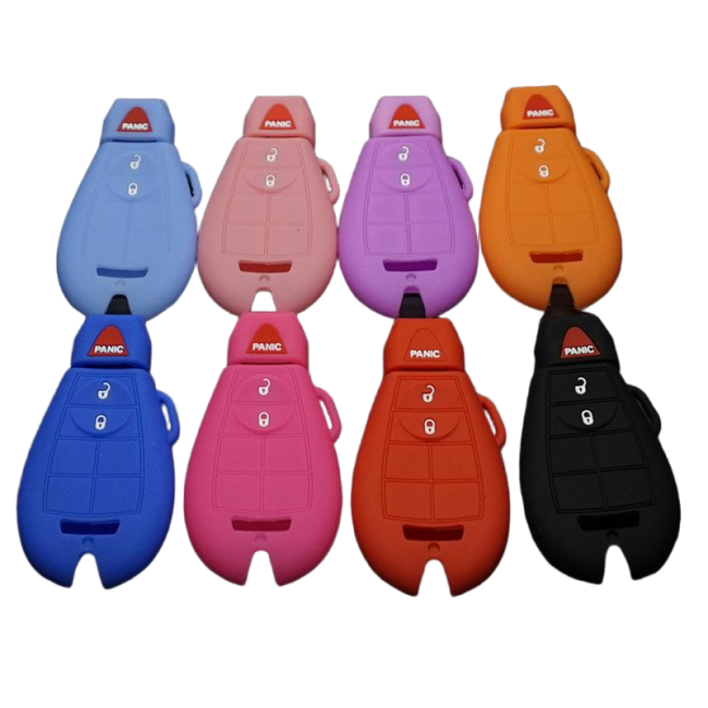 For Chrysler Jeep car key silicone protective cover, if need other colors, please contact customer service