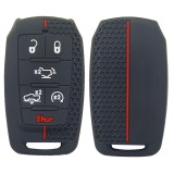 For Chrysler Jeep car key silicone protective cover, if need other colors, please contact customer service
