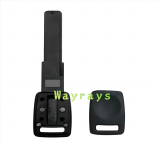For Audi transponder key shell without chip without logo