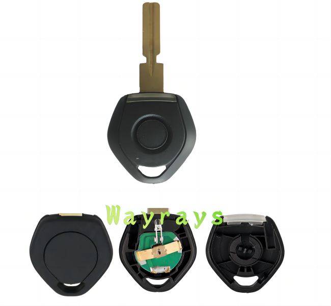 For BMW key shell with led light without logo