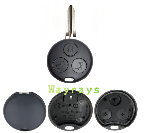 [Normal model]For Benz key shell without logo
