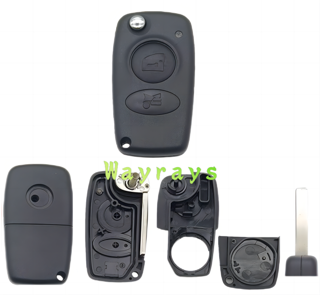 For Alfa key shell with round logo place