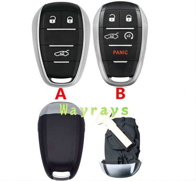 For Alfa key shell without logo