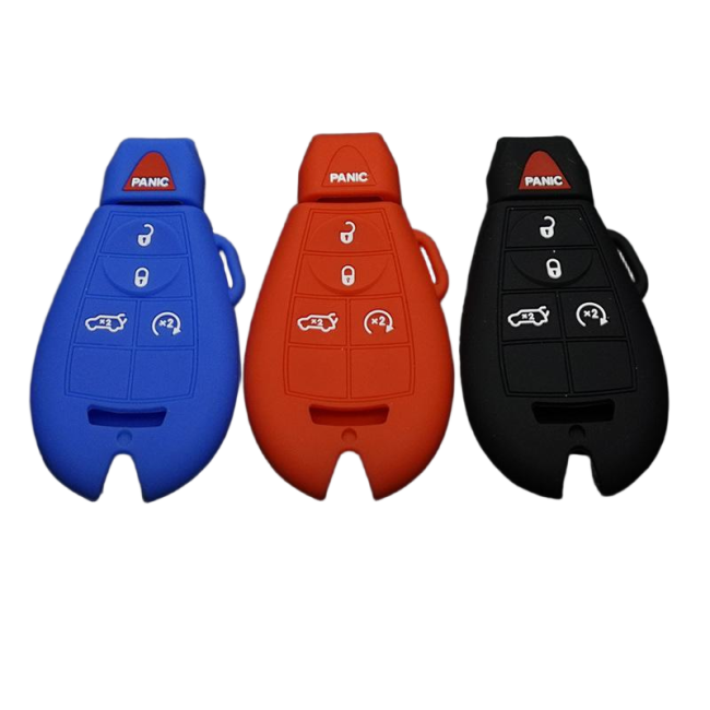 For Chrysler Jeep car key silicone protective cover, if need other colors, please contact customer service